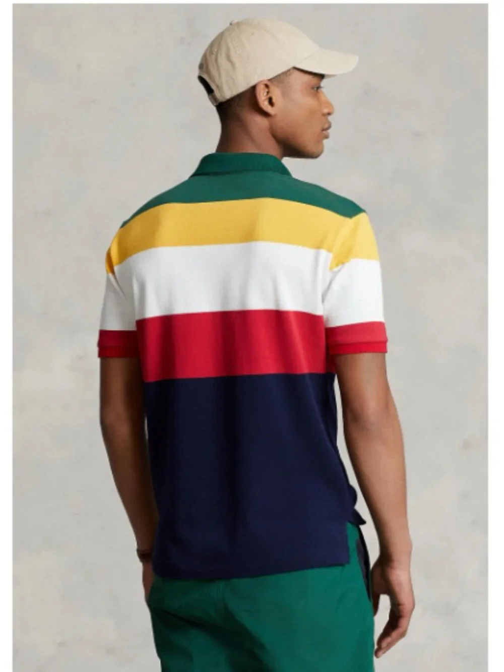 POLO Ralph Lauren Classic Fit Logo Mesh Polo Shirt
